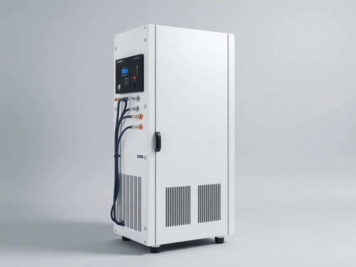 Liquid-cooled load bank cabinet with coolant hose connections